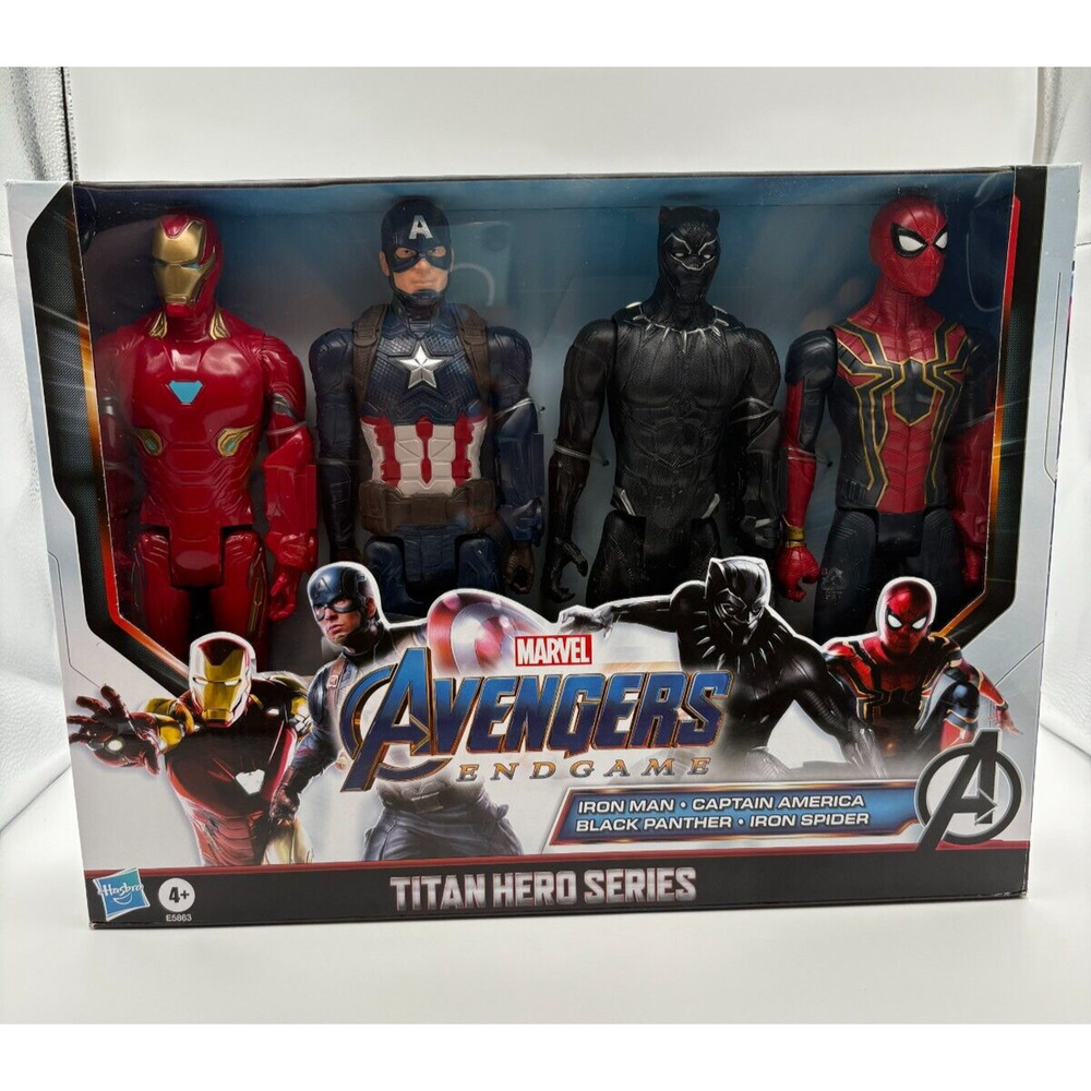 2020 Hasbro Marvel Avengers Endgame Titan Hero Series 4 pack Action Figures